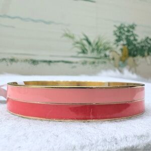 Chic Pink Red and Gold Women's Bracelet